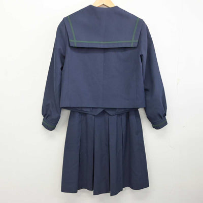 【中古】神奈川県 睦合中学校 女子制服 2点 (セーラー服・スカート) sf087451