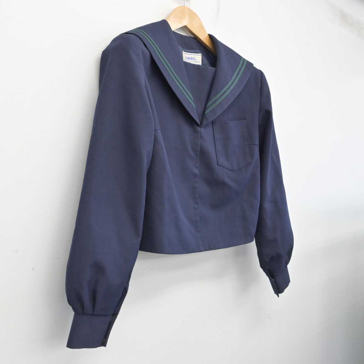 【中古】和歌山県 橋本市立西部中学校 女子制服 1点 (セーラー服) sf087477