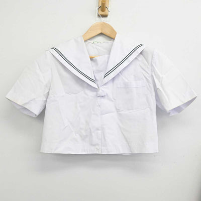 【中古】和歌山県 橋本市立西部中学校 女子制服 2点 (セーラー服・スカート) sf087479