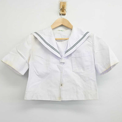 【中古】和歌山県 橋本市立西部中学校 女子制服 2点 (セーラー服・スカート) sf087481