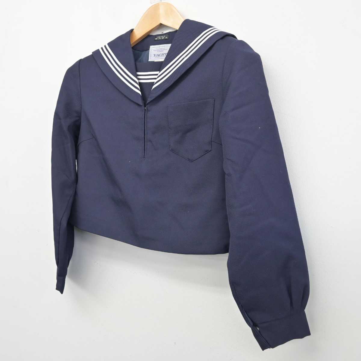 【中古】北海道 江別第三中学校 女子制服 1点 (セーラー服) sf087508