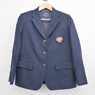 【中古】山梨県 駿台甲府高等学校 女子制服 3点 (ブレザー・スカート) sf087523