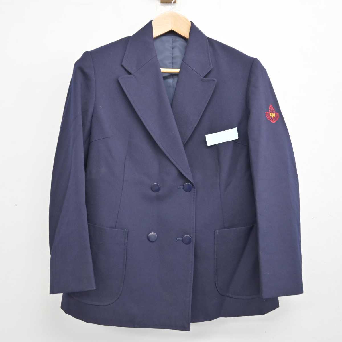 【中古】山梨県 櫛形中学校 女子制服 3点 (ブレザー・スカート) sf087526