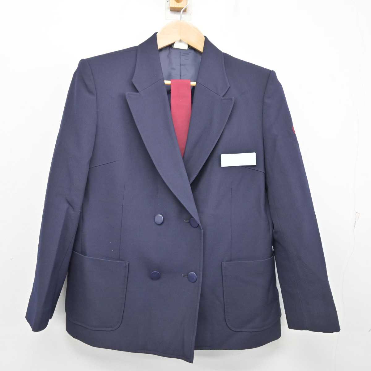 【中古】山梨県 櫛形中学校 女子制服 2点 (ブレザー) sf087527