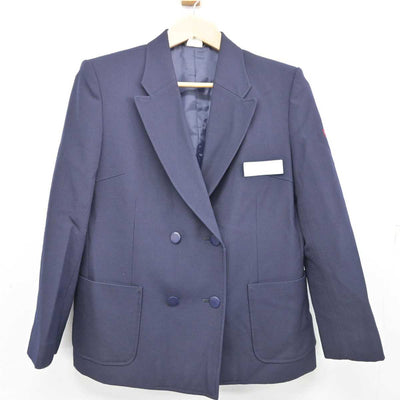 【中古】山梨県 櫛形中学校 女子制服 2点 (ブレザー) sf087527