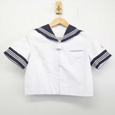 【中古】山梨県 櫛形中学校 女子制服 1点 (セーラー服) sf087529