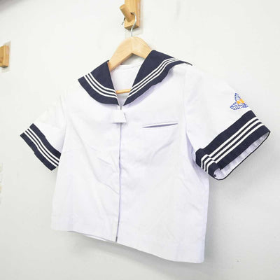 【中古】山梨県 櫛形中学校 女子制服 1点 (セーラー服) sf087529