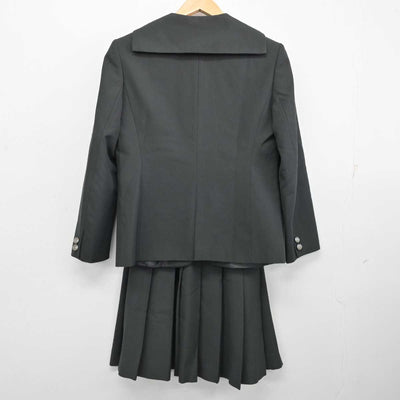 【中古】長崎県 佐世保北高等学校 女子制服 3点 (ブレザー・ベスト・スカート) sf087533