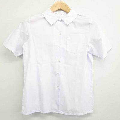 【中古】兵庫県 鷹匠中学校 女子制服 2点 (シャツ・スカート) sf087541