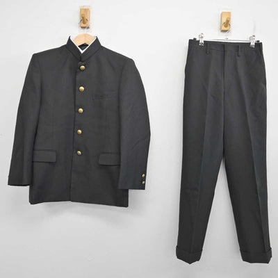 【中古】兵庫県 鷹匠中学校 男子制服 3点 (学ラン・ズボン・ズボン) sf087542