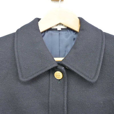 【中古】鹿児島県 鶴丸高等学校 女子制服 1点 (コート) sf087596