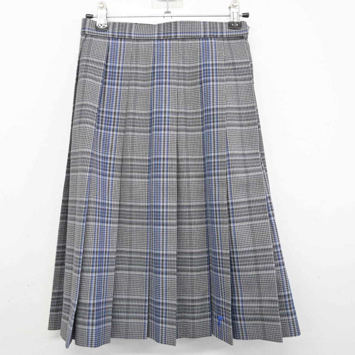 【中古】愛知県 富田高等学校 女子制服 6点 (ブレザー・ニット・シャツ・スカート) sf087600