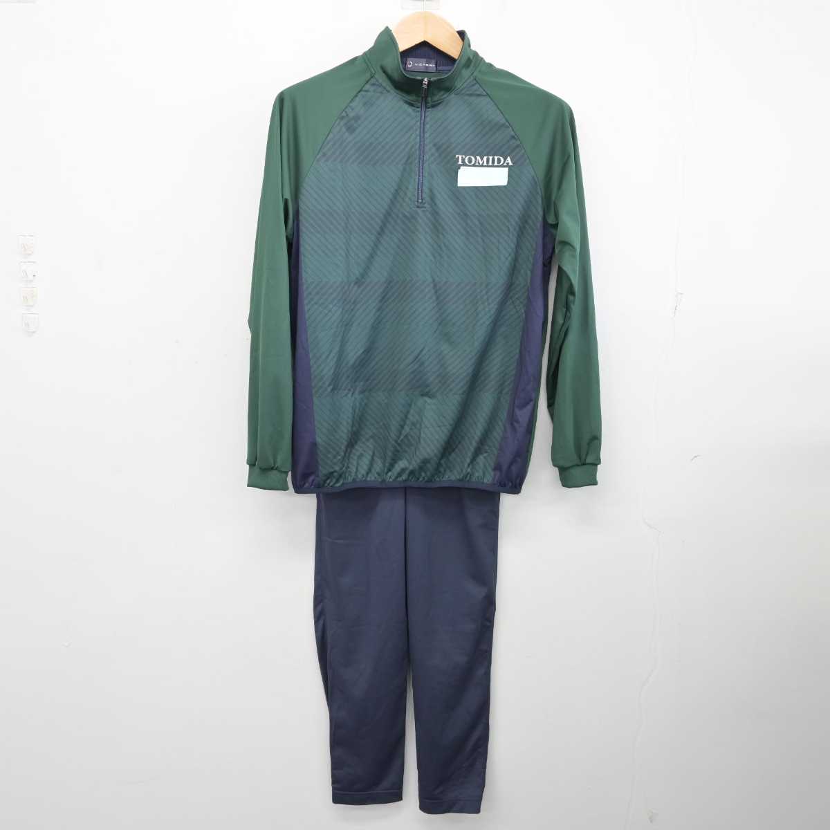 【中古】愛知県 富田高等学校 女子制服 2点 (ジャージ 上・ジャージ 下) sf087604