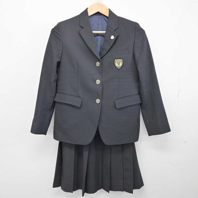 【中古】埼玉県 栄東高等学校 女子制服 5点 (ブレザー・ベスト・スカート) sf087613