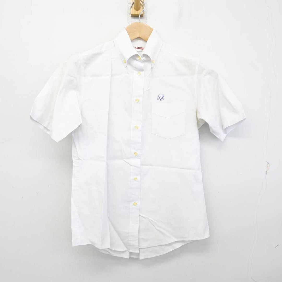 中古】滋賀県 東大津高等学校 女子制服 2点 (ベスト・シャツ