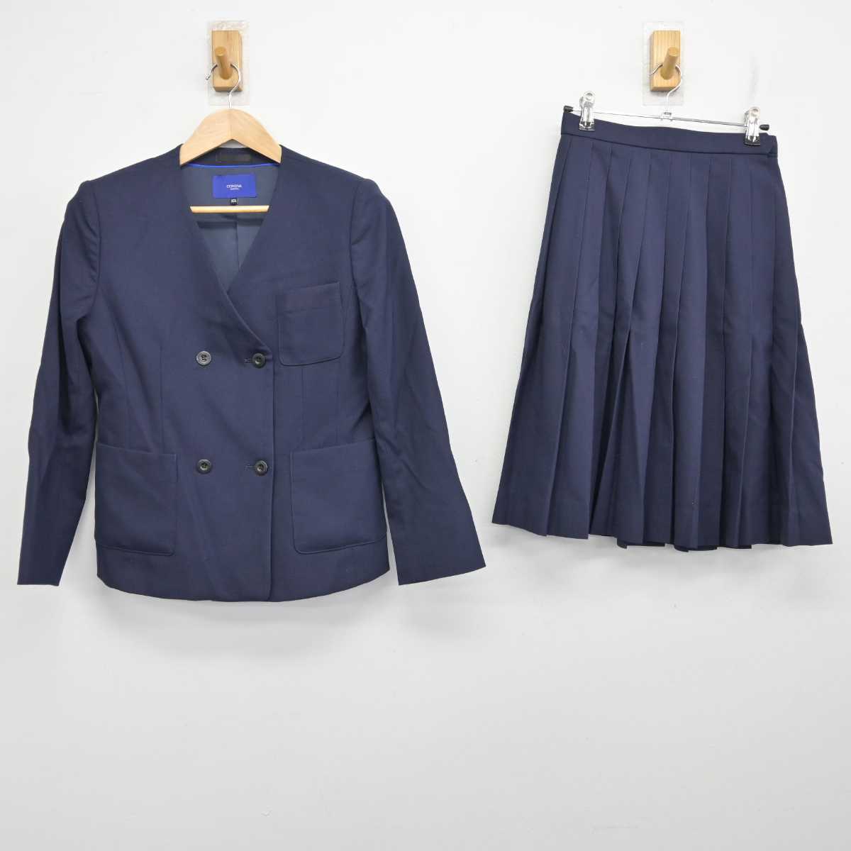 【中古】 学校名不明 女子制服 2点 (ブレザー・スカート) sf087736