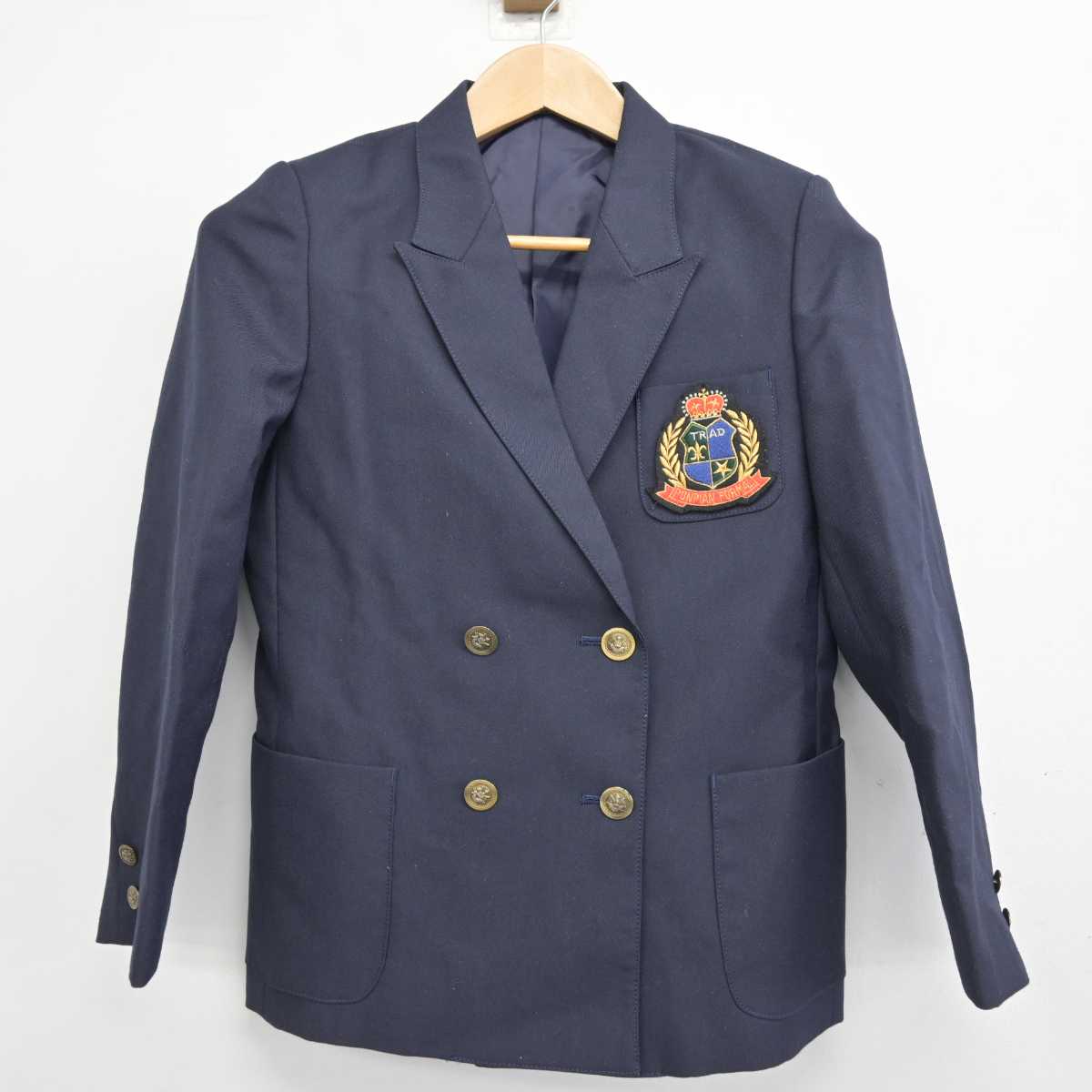 【中古】 学校名不明 女子制服 2点 (ブレザー・シャツ) sf087743