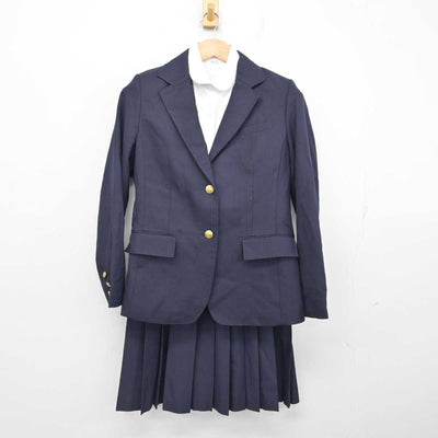 【中古】 学校名不明 女子制服 3点 (ブレザー・シャツ・スカート) sf087745