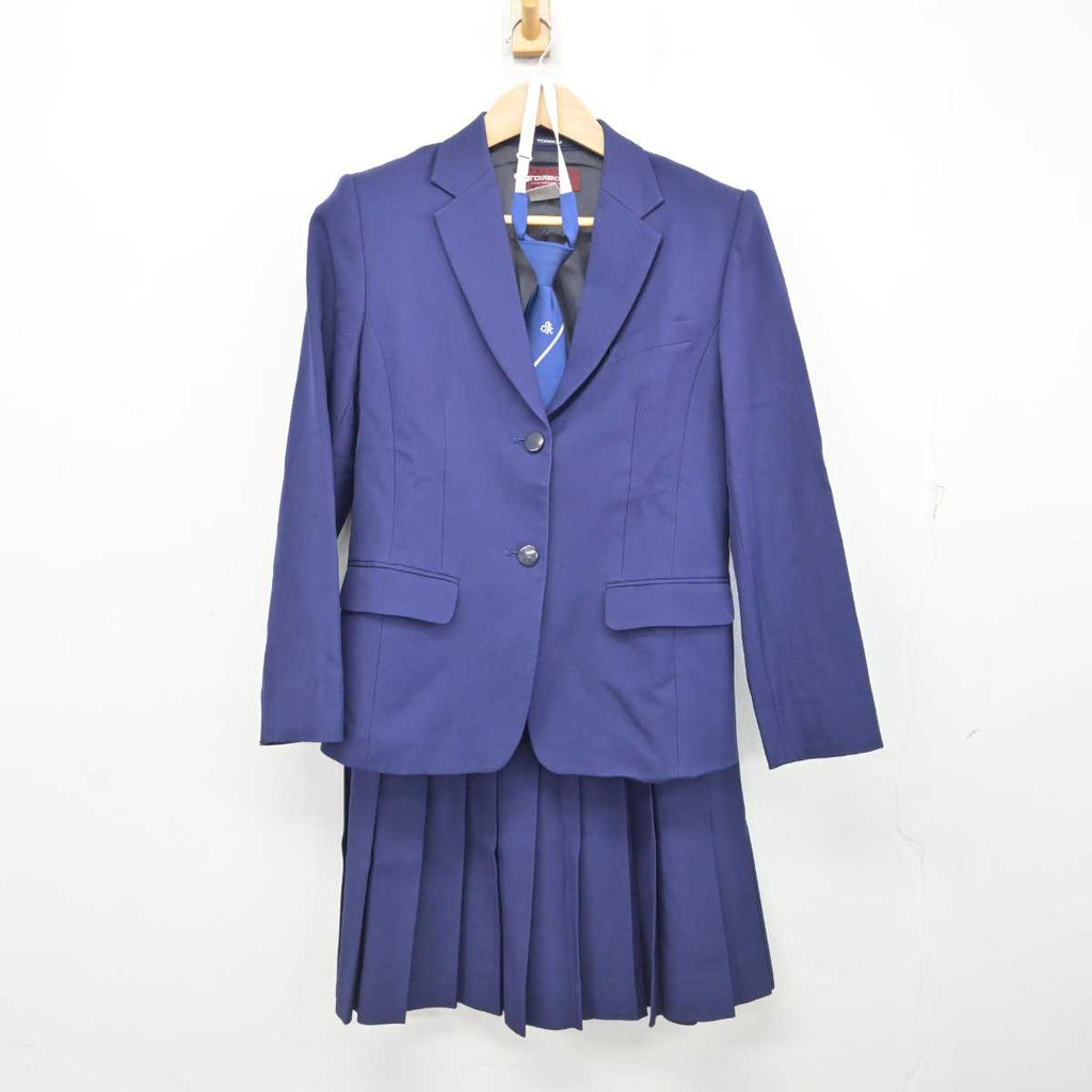 中古】千葉県 千葉女子高等学校/旧制服 女子制服 4点 (ブレザー