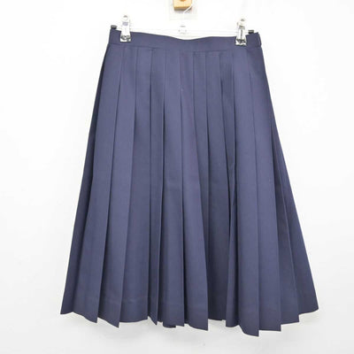 【中古】千葉県 稲毛中学校 女子制服 3点 (セーラー服・スカート) sf087754