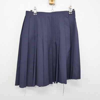 【中古】千葉県 稲毛中学校 女子制服 4点 (セーラー服・スカート) sf087755