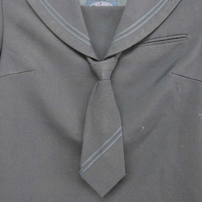 【中古】北海道 緑園中学校 女子制服 3点 (セーラー服・スカート) sf087783