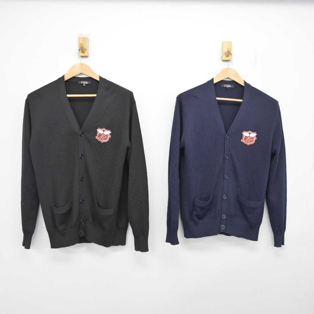 中古】埼玉県 川越市立川越高等学校 女子制服 2点 (ニット