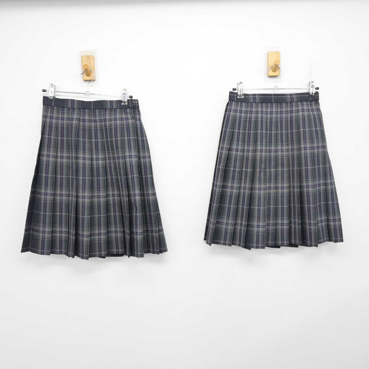 【中古】大阪府 金蘭千里高等学校 女子制服 3点 (ブレザー・スカート・スカート) sf087800