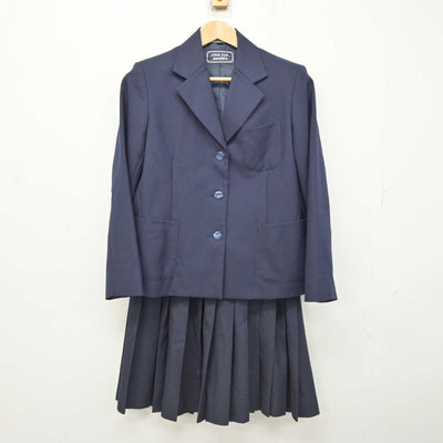 【中古】埼玉県 三芳中学校 女子制服 3点 (ブレザー・ベスト・スカート) sf087805