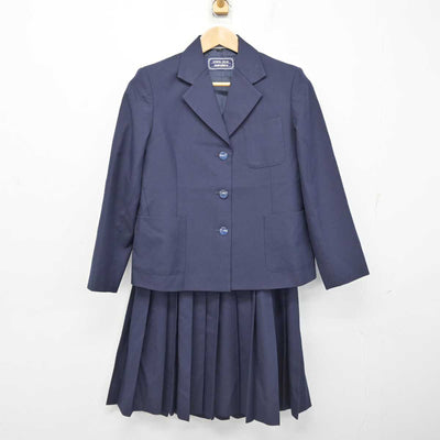 【中古】埼玉県 三芳中学校 女子制服 3点 (ブレザー・ベスト・スカート) sf087806