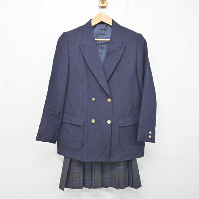 【中古】東京都 稲城第五中学校 女子制服 3点 (ブレザー・スカート・スカート) sf087817