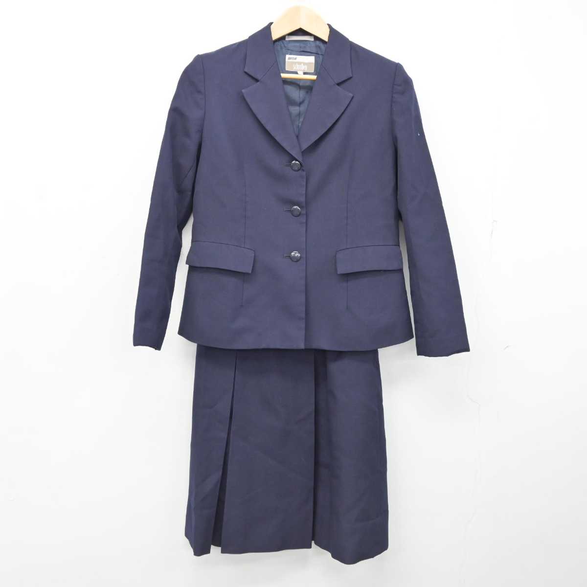 【中古】埼玉県 川越女子高等学校 女子制服 3点 (ブレザー・ベスト・スカート) sf087838