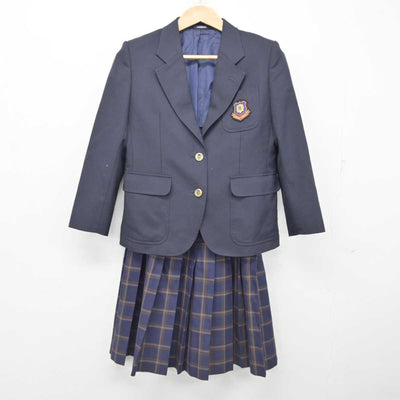 【中古】大阪府 東我孫子中学校 女子制服 2点 (ブレザー・スカート) sf087852