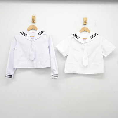 【中古】青森県 八戸市立第三中学校 女子制服 3点 (セーラー服・セーラー服) sf087861