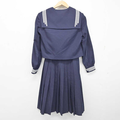 【中古】青森県 八戸市立第三中学校 女子制服 2点 (セーラー服・スカート) sf087870