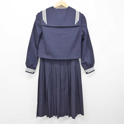 【中古】青森県 八戸市立第三中学校 女子制服 2点 (セーラー服・スカート) sf087871