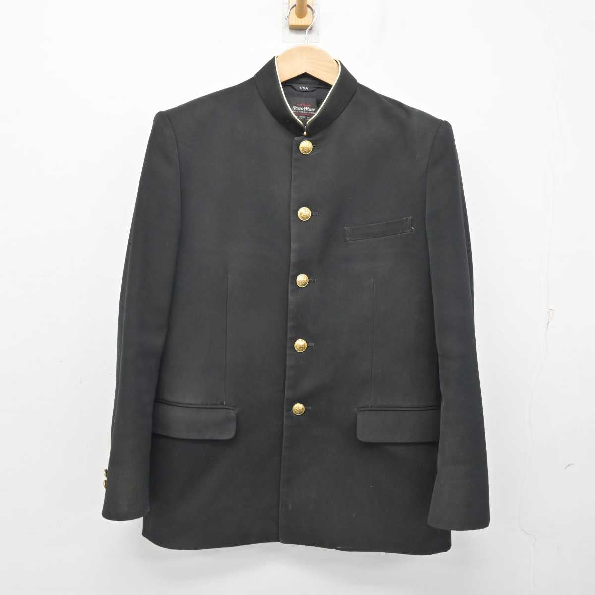 【中古】兵庫県 小野高等学校/旧制服 男子制服 2点 (学ラン・ズボン) sf087875