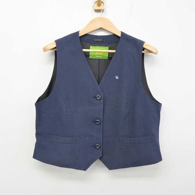 【中古】愛知県 西尾東高等学校 女子制服 4点 (ベスト・シャツ・スカート) sf087887