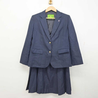 【中古】愛知県 西尾東高等学校 女子制服 3点 (ブレザー・スカート) sf087888