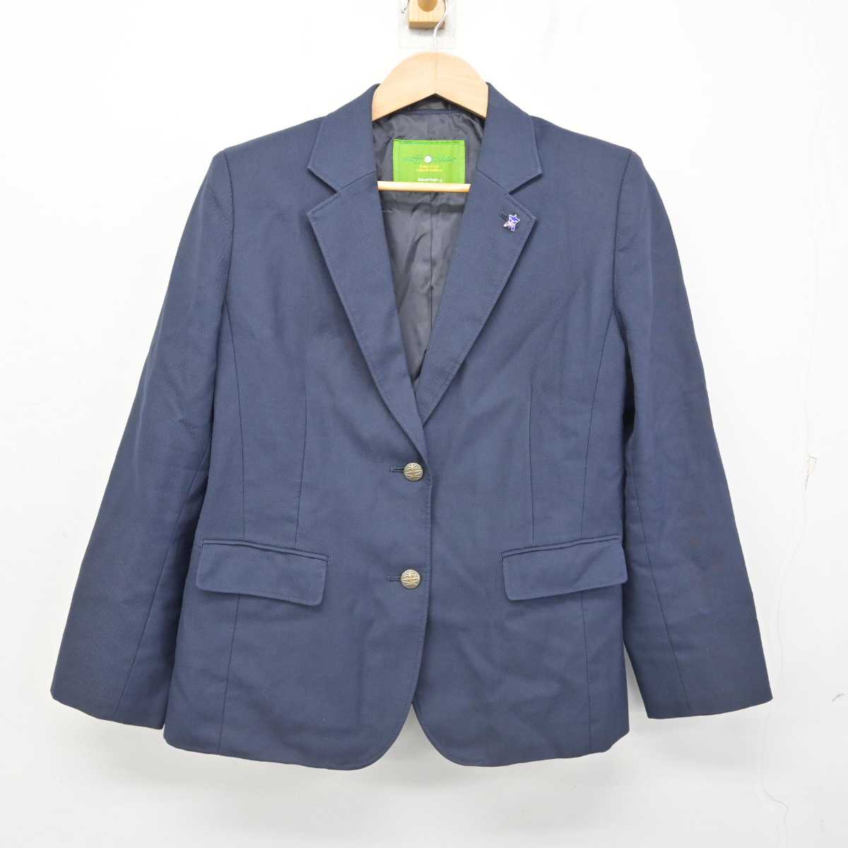 【中古】愛知県 西尾東高等学校 女子制服 3点 (ブレザー・スカート) sf087888