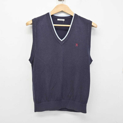 【中古】千葉県 拓殖大学紅陵高等学校 女子制服 2点 (ニットベスト・シャツ) sf087893