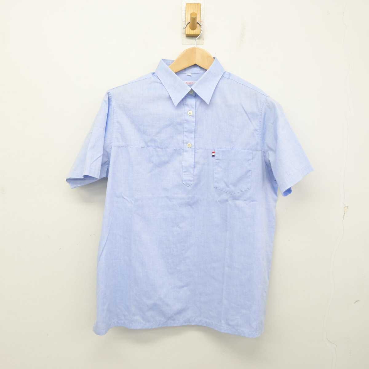 【中古】千葉県 拓殖大学紅陵高等学校 女子制服 2点 (ニットベスト・シャツ) sf087893