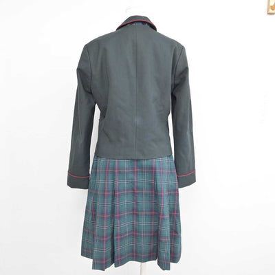 【中古】大分県 別府溝部学園高等学校 女子制服 4点 (ブレザー・ベスト・スカート) sf087894