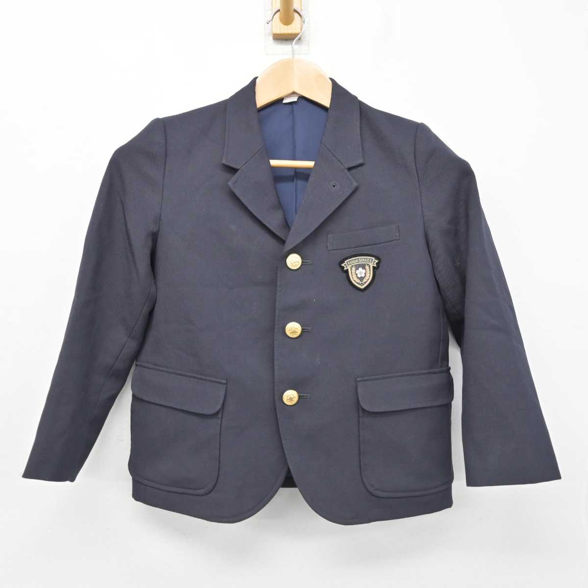 【中古】大阪府 関西創価小学校 男子制服 1点 (ブレザー) sf087925