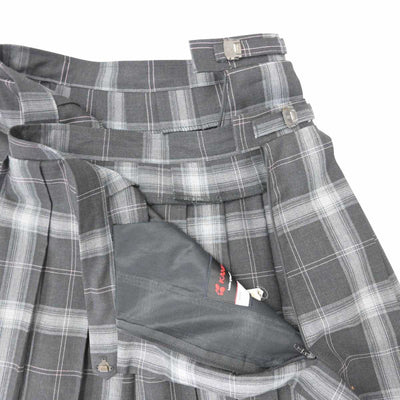 【中古】山形県 高畠中学校 女子制服 3点 (ブレザー・スカート・スカート) sf087953