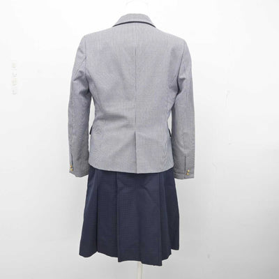 【中古】福岡県 博多学園 博多高等学校 女子制服 4点 (ブレザー・シャツ・スカート) sf087954