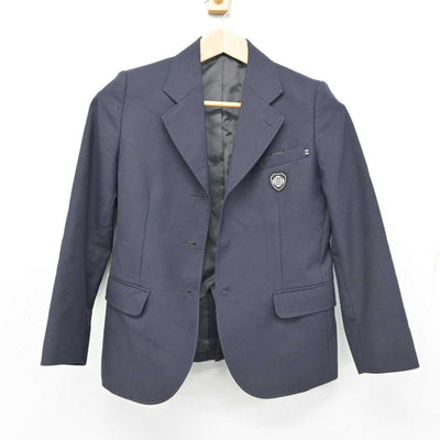 【中古】山形県 高畠中学校 女子制服 2点 (ブレザー・スカート) sf087955