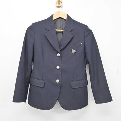 【中古】山形県 高畠中学校 女子制服 2点 (ブレザー・スカート) sf087956