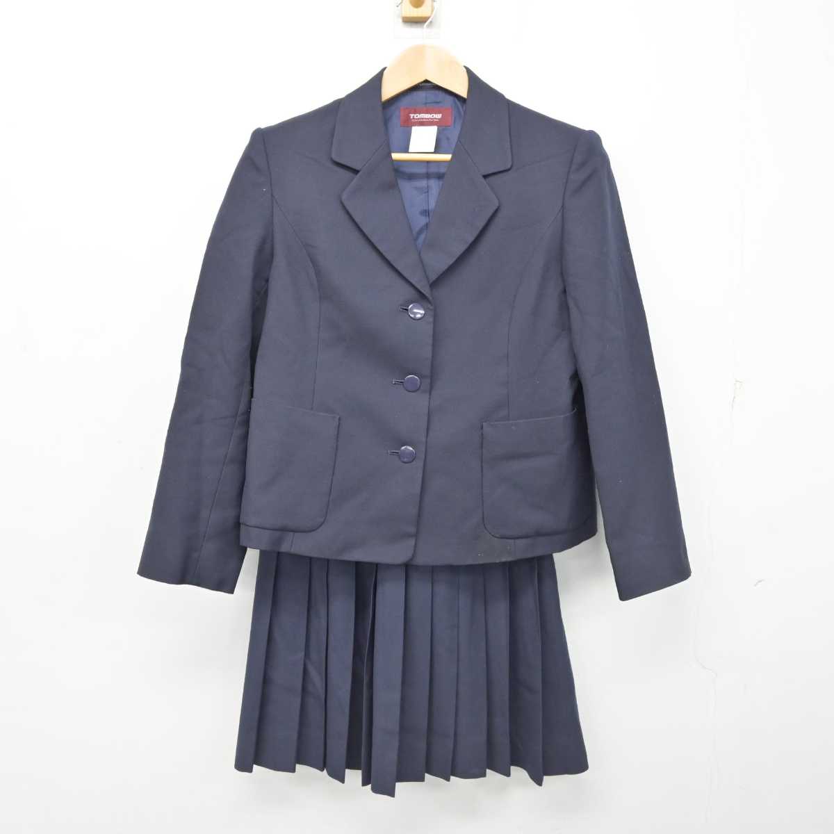 【中古】山形県 米沢興譲館高等学校 女子制服 2点 (ブレザー・スカート) sf087957