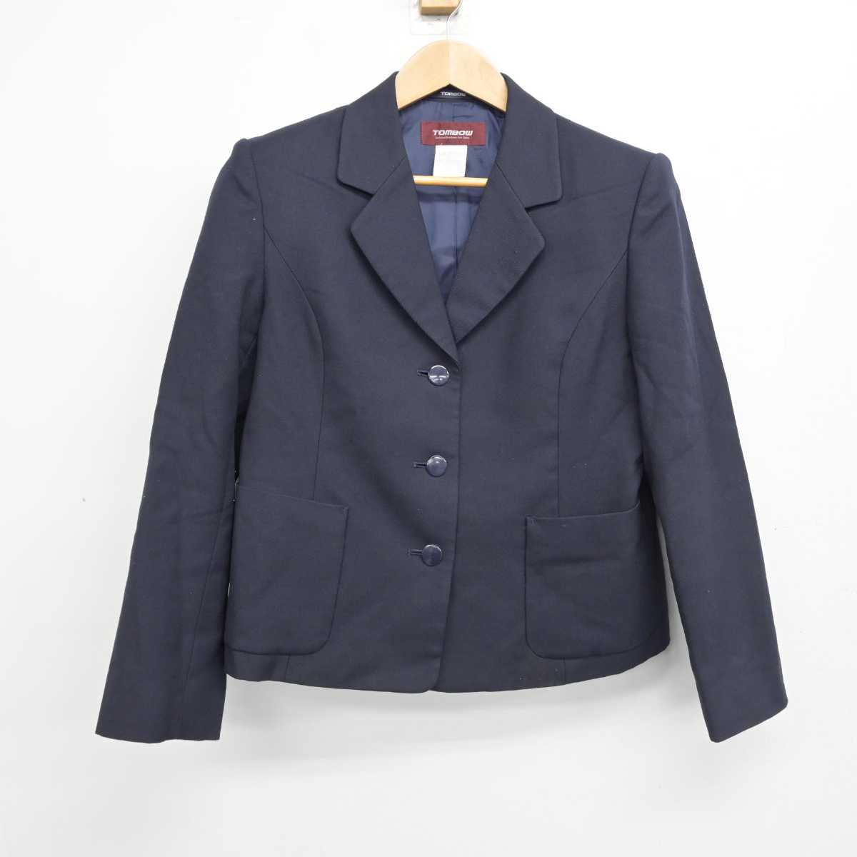 【中古】山形県 米沢興譲館高等学校 女子制服 2点 (ブレザー・スカート) sf087957